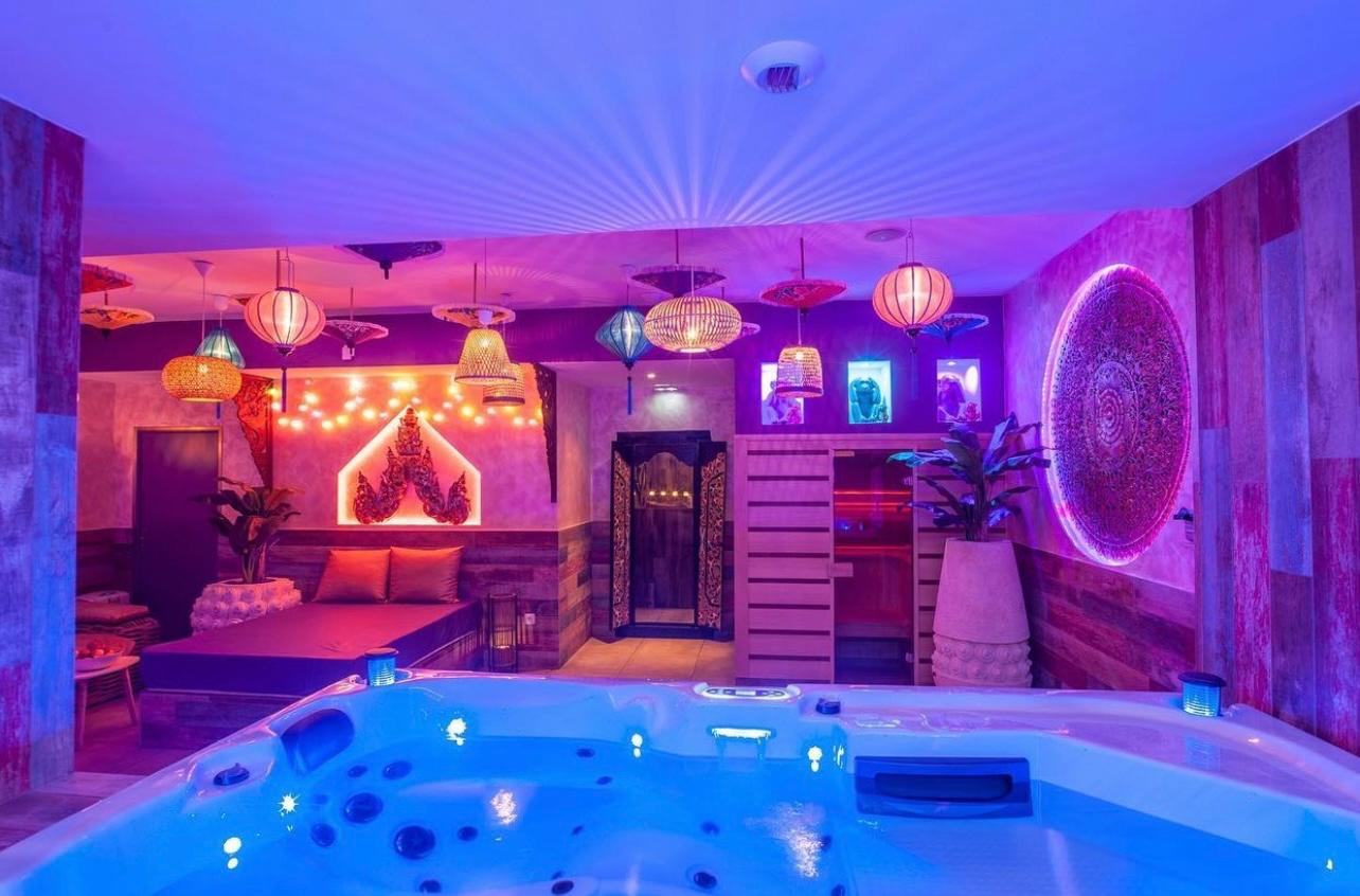 Jaccuzi dans espace privatif à Lille